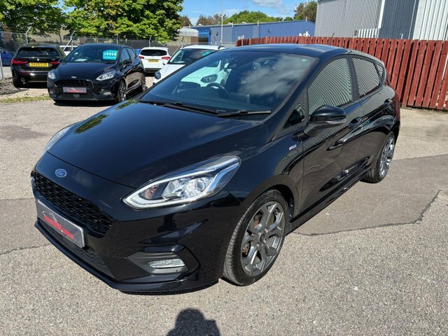 Ford Fiesta 1.0T Ecoboost Mhev St-line Edition Hatchback P SM70UJT Black #4