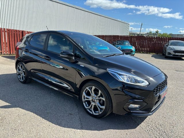 Ford Fiesta 1.0T Ecoboost Mhev St-line Edition Hatchback P Black
