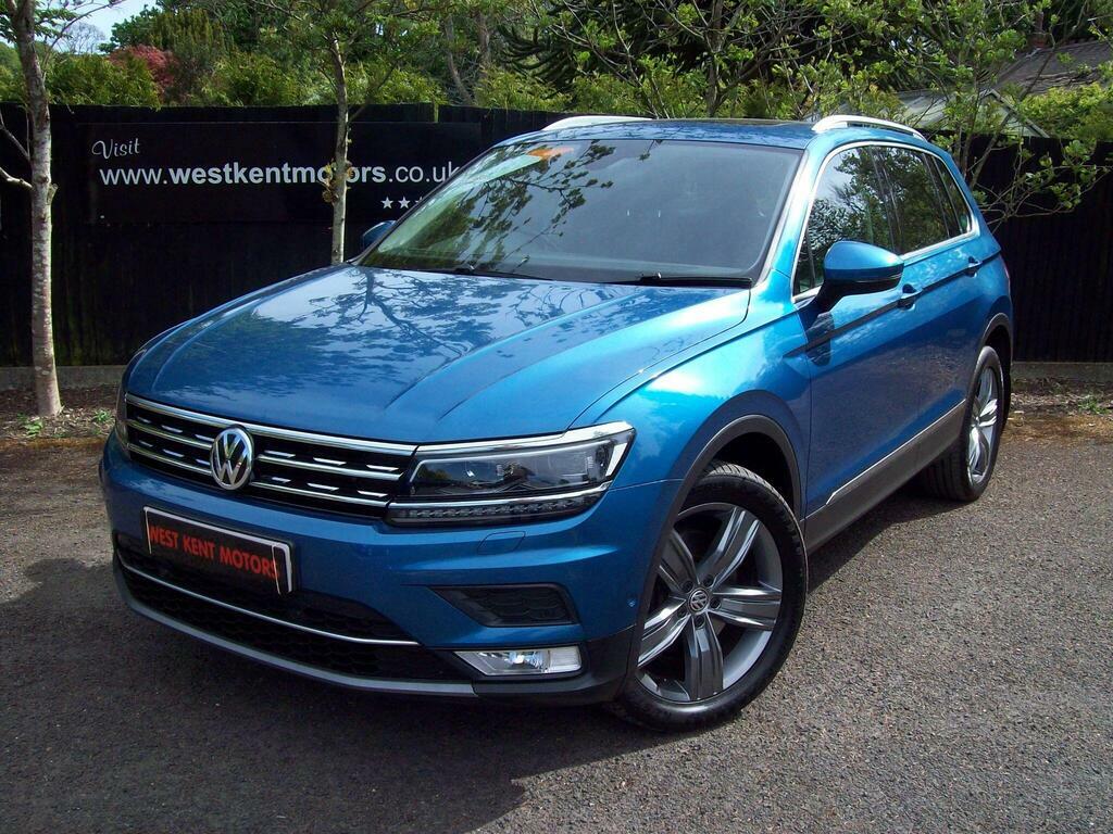 Volkswagen Tiguan 2.0 Tsi Bluemotion Tech Sel Dsg 4Motion Euro 6 S Blue