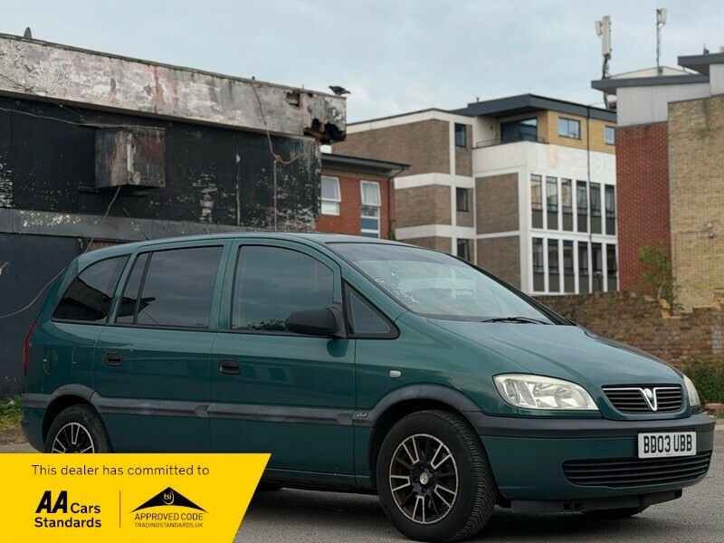Vauxhall Zafira 1.8I Elegance Black #5