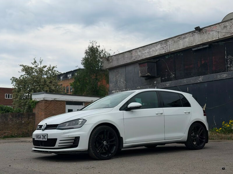 Volkswagen Golf Gtd Dsg VK64ZWC White #6