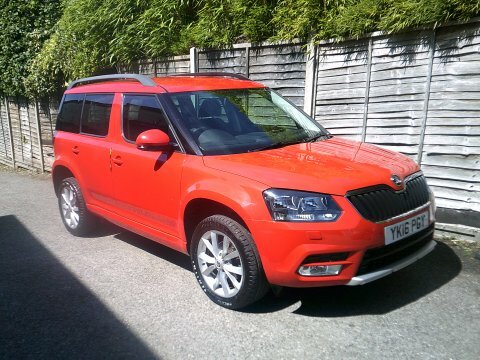 Skoda Yeti 2016 16 Se Red