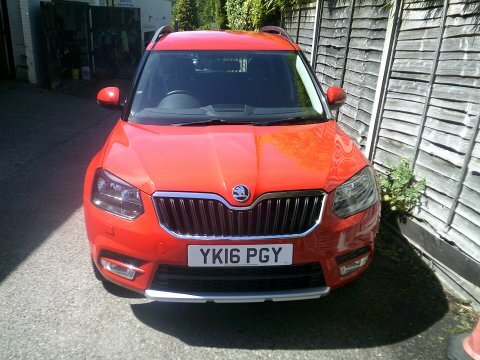 Skoda Yeti 2016 16 Se YK16PGY Red #5