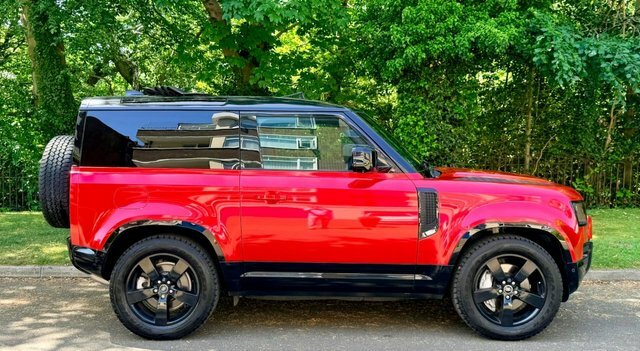Land Rover Defender 3.0 D300 Mhev 75Th LR73EKH Red #3