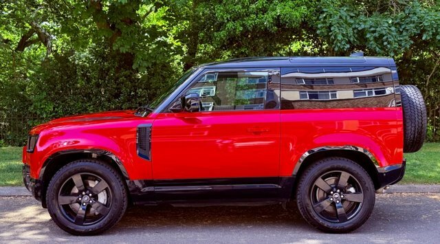 Land Rover Defender 3.0 D300 Mhev 75Th LR73EKH Red #6