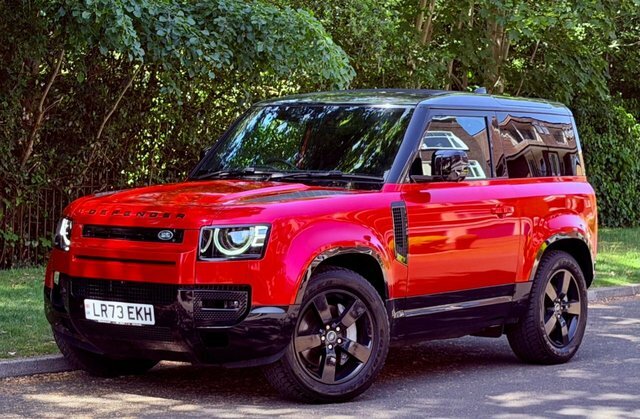 Land Rover Defender 3.0 D300 Mhev 75Th LR73EKH Red #5