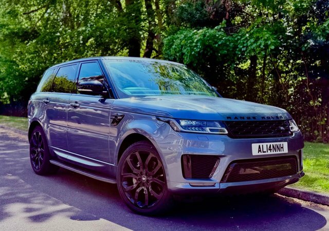 Land Rover Range Rover Sport 3.0 Sd V6 Hse PJ20ZWE Blue #4
