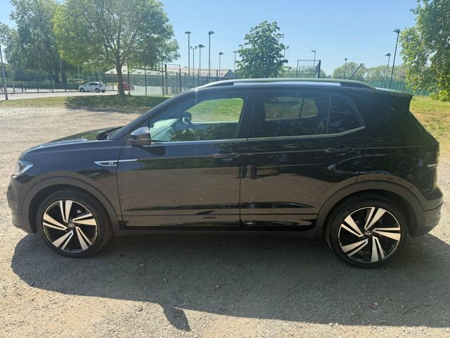 Volkswagen T-Cross 1.0 Tsi R-line Suv LE72FYJ Black #6
