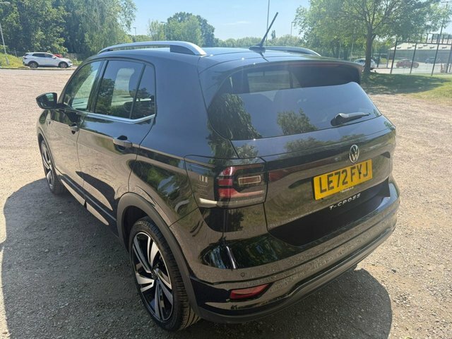 Volkswagen T-Cross 1.0 Tsi R-line Suv LE72FYJ Black #5