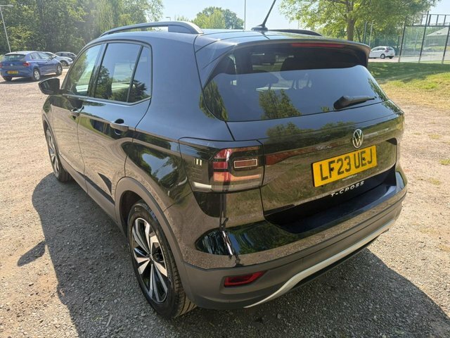 Volkswagen T-Cross 1.0 Tsi Black Edition LF23UEJ Black #5