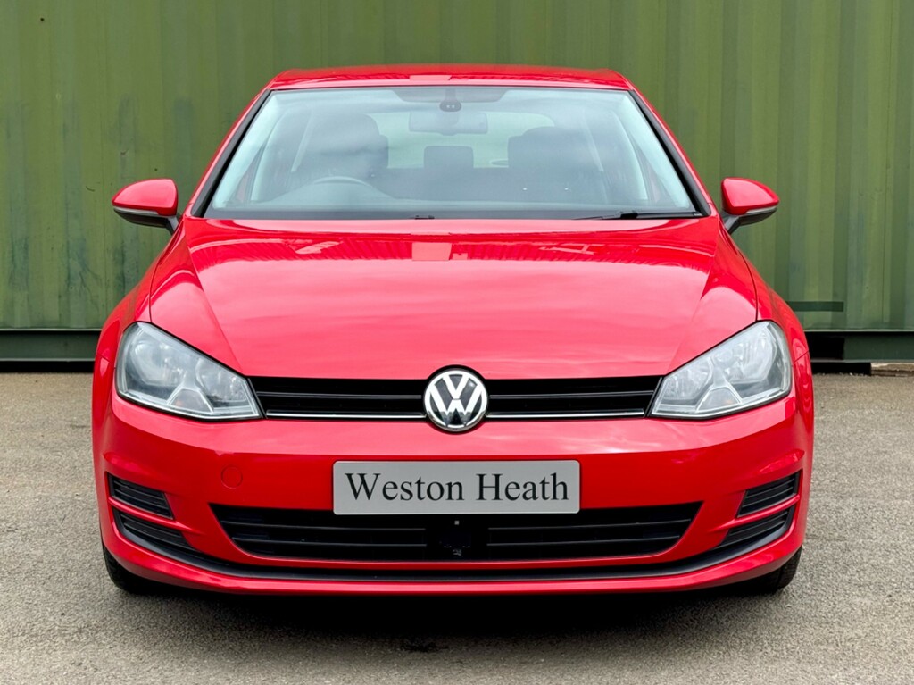 Volkswagen Golf 1.6 Tdi Bluemotion Tech Se Hatchback Ma PF13BFJ Red #6