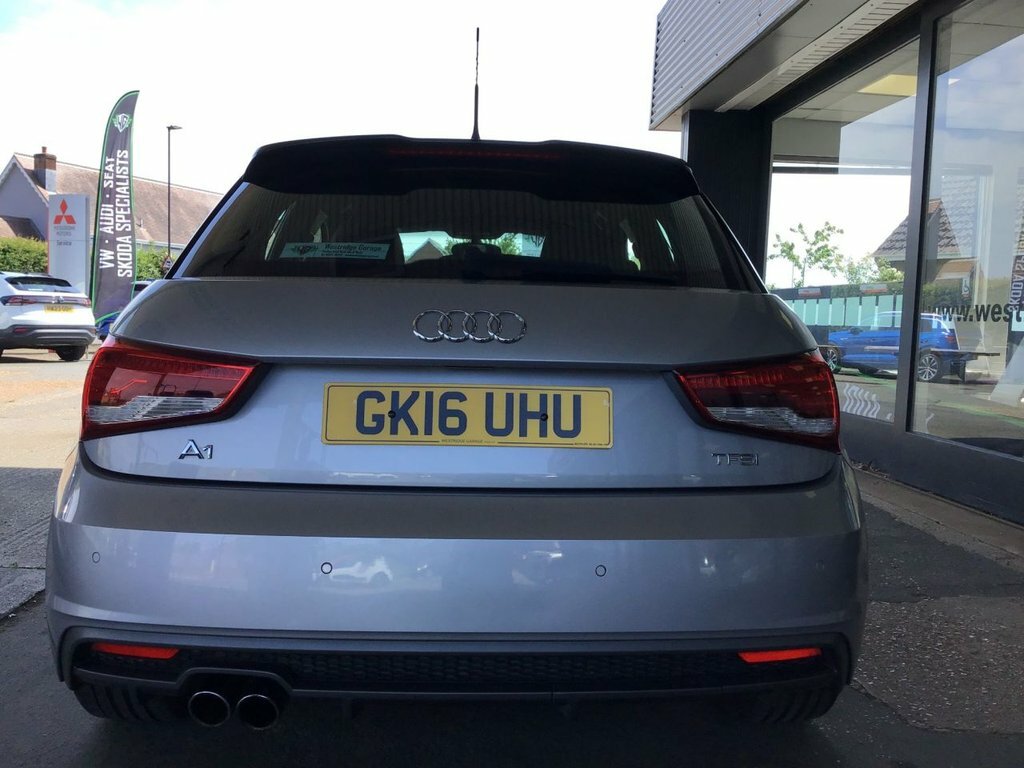 Audi A1 Tfsi S Line Sportback GK16UHU Silver #5
