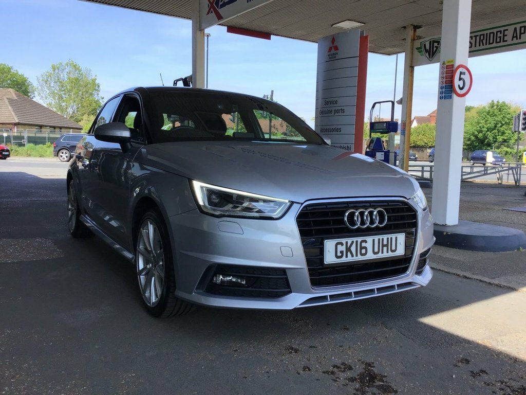 Audi A1 Tfsi S Line Sportback GK16UHU Silver #2