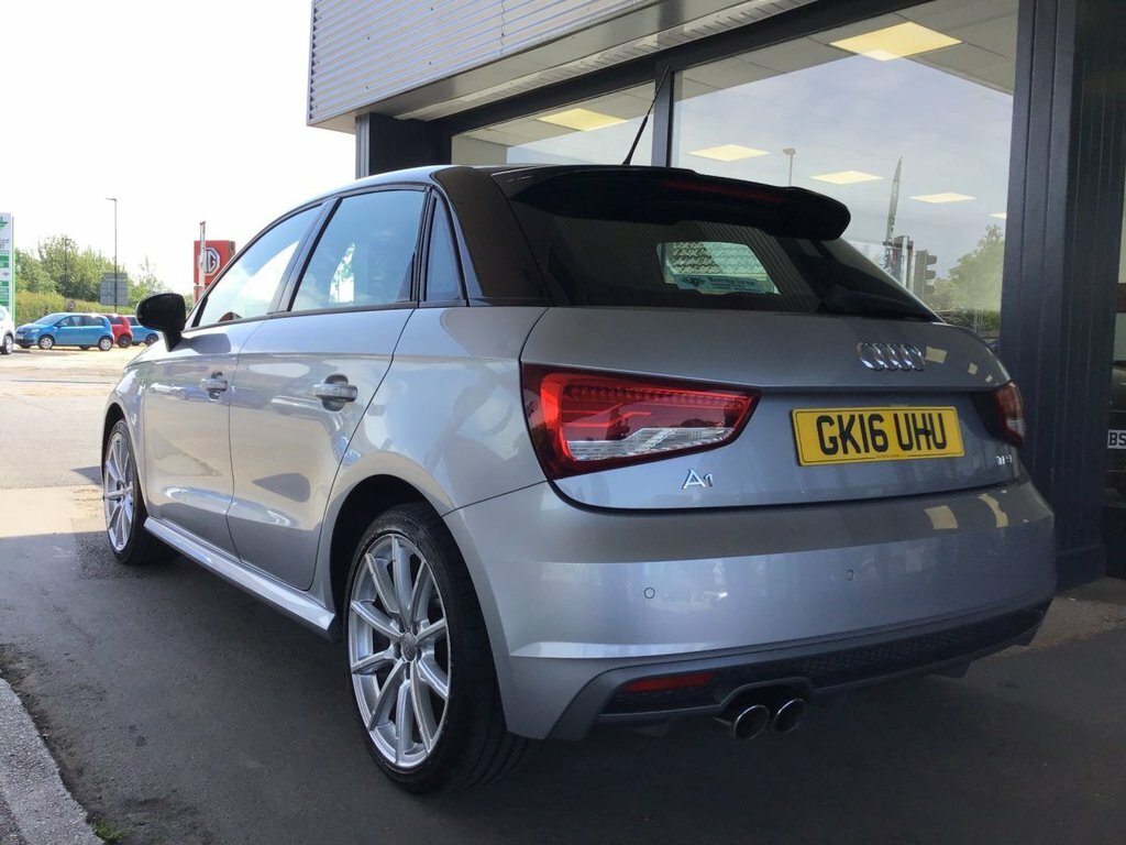 Audi A1 Tfsi S Line Sportback GK16UHU Silver #4