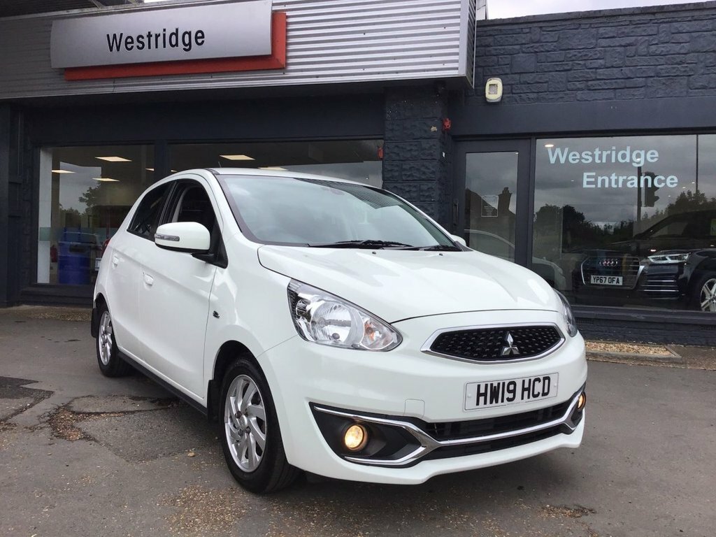 Mitsubishi Mirage 3 Hatchback White