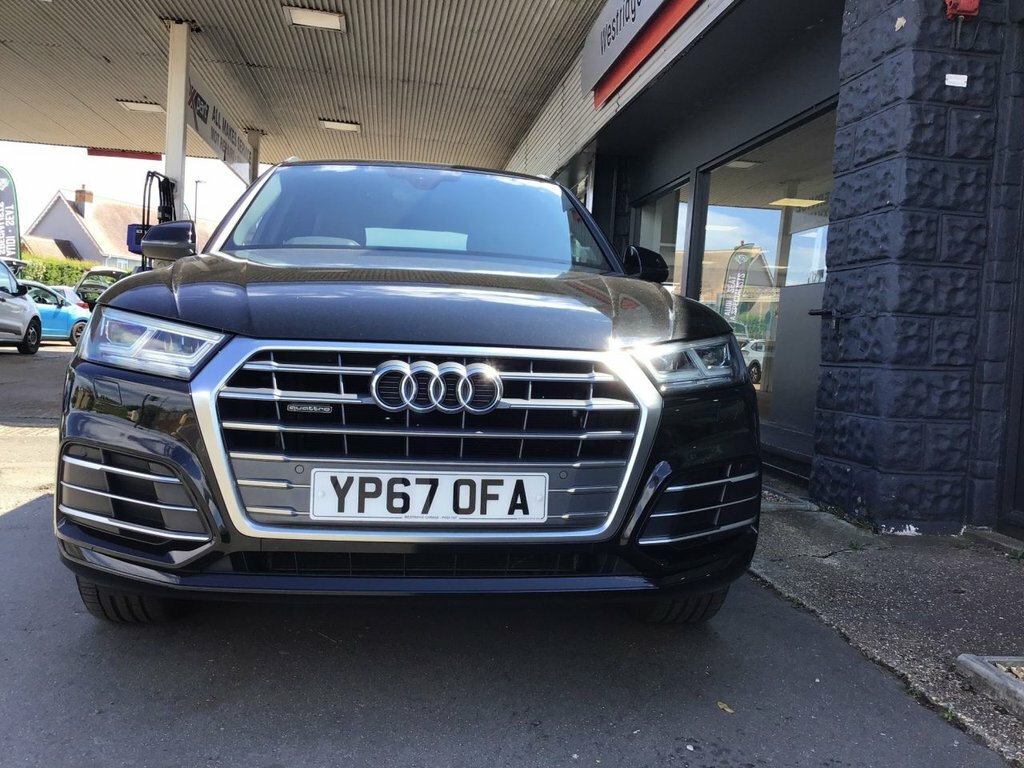 Audi Q5 Tdi S Line Suv YP67OFA Black #3