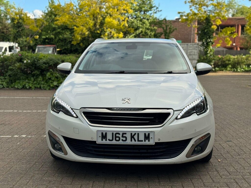 Peugeot 308 SW 1.6 Bluehdi Allure Euro 6 Ss White #5