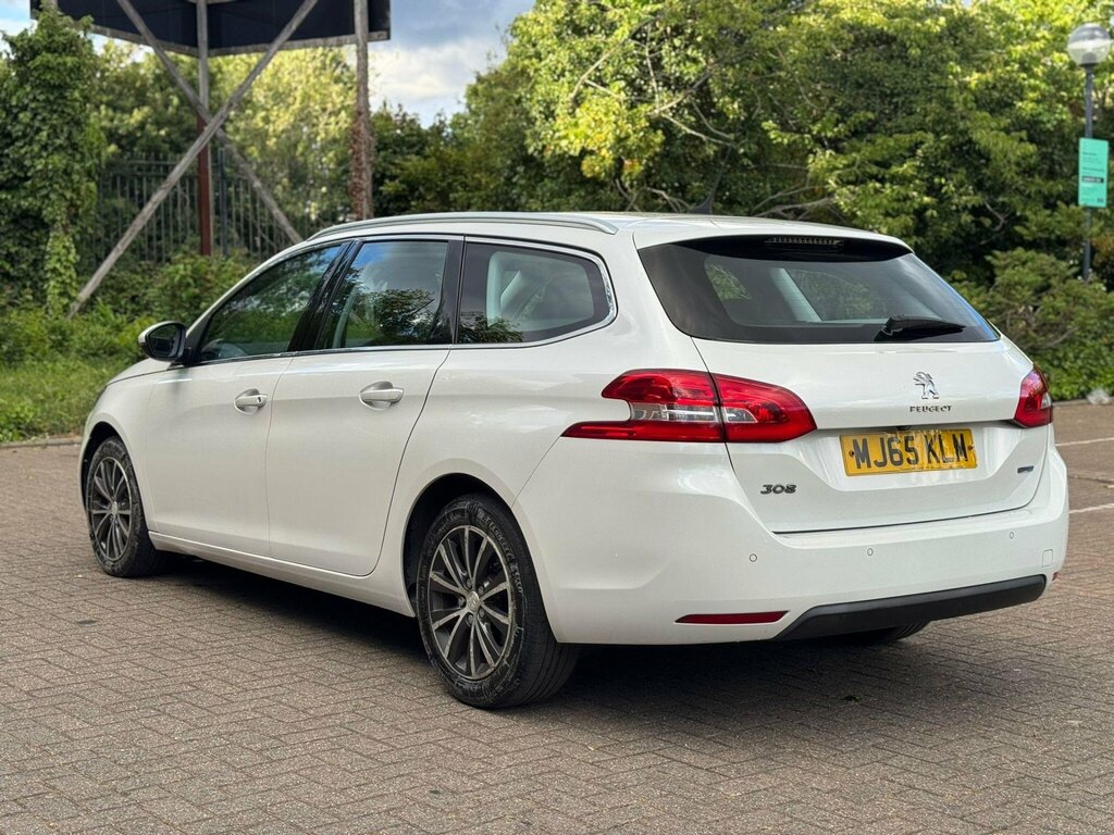 Peugeot 308 SW 1.6 Bluehdi Allure Euro 6 Ss White #4