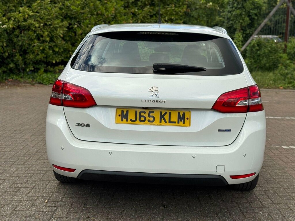 Peugeot 308 SW 1.6 Bluehdi Allure Euro 6 Ss White #6