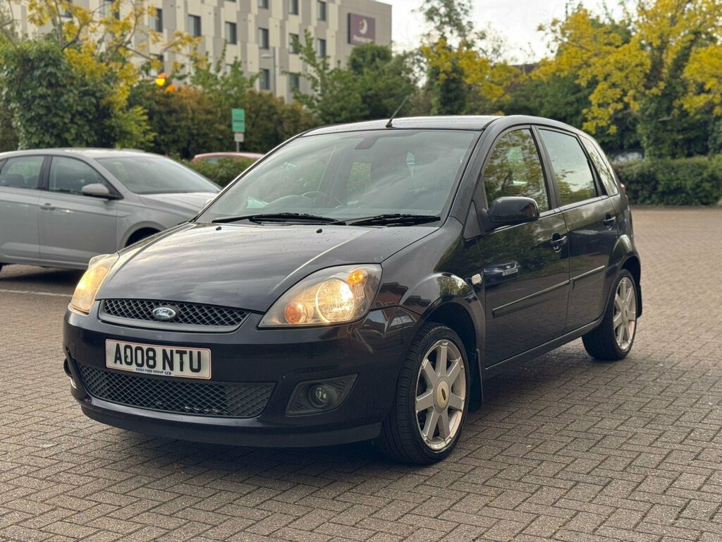 Ford Fiesta 1.4 Zetec Blue Edition AO08NTU Black #2