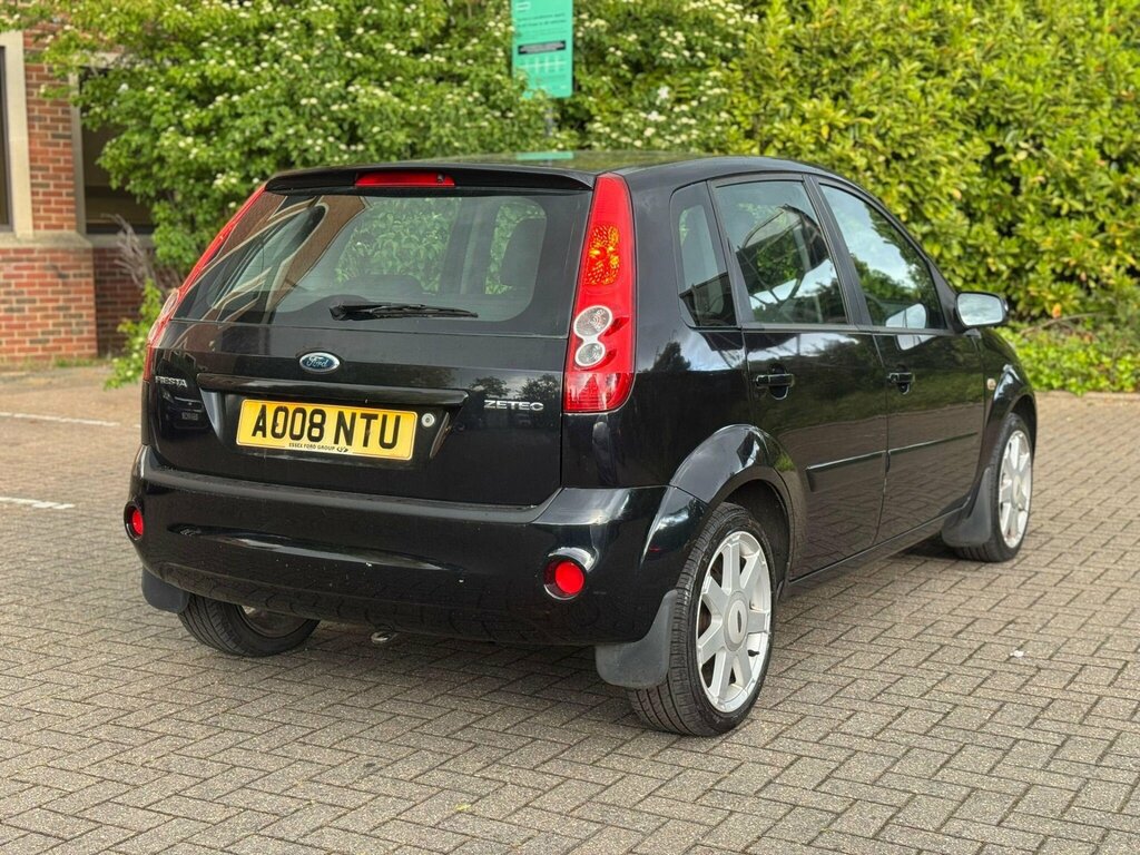 Ford Fiesta 1.4 Zetec Blue Edition AO08NTU Black #4
