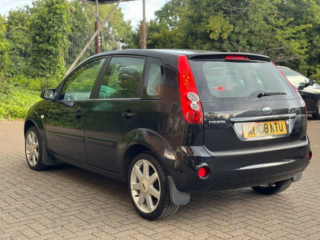 Ford Fiesta 1.4 Zetec Blue Edition AO08NTU Black #3