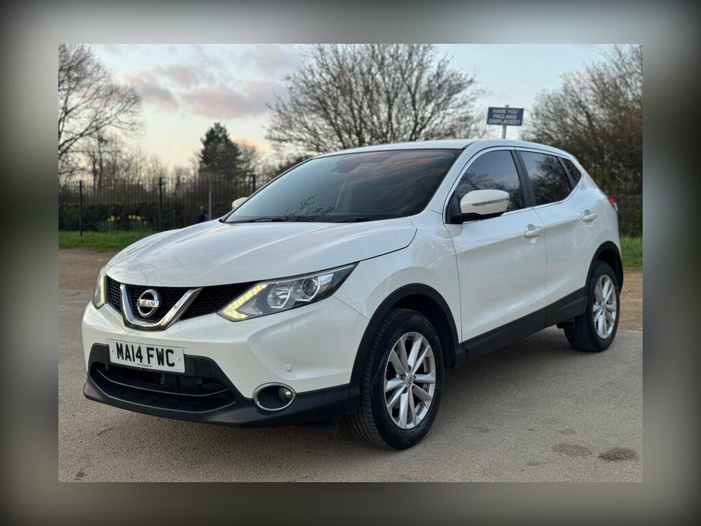 Nissan Qashqai 1.2 Dig-t Acenta 2Wd Euro 5 Ss MA14FWC White #2