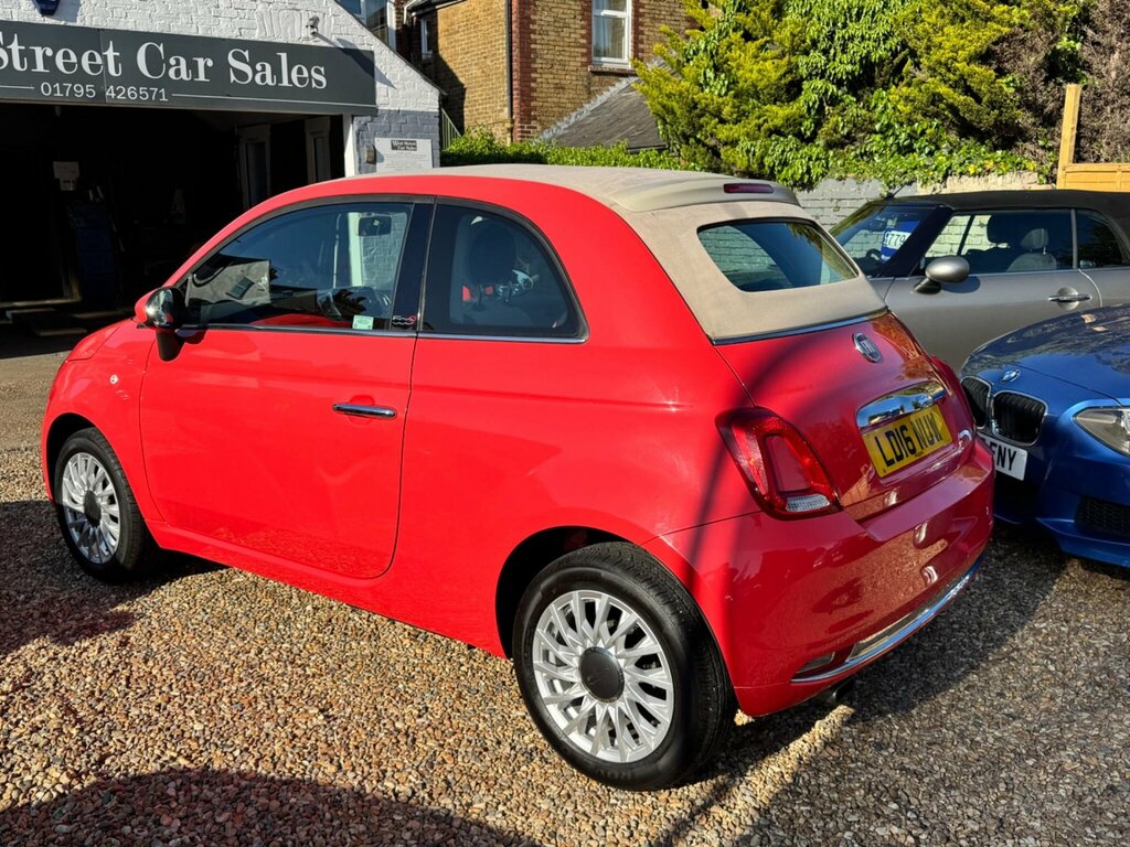 Fiat 500C 1.2 Eco Lounge Euro 6 Ss Pink #4