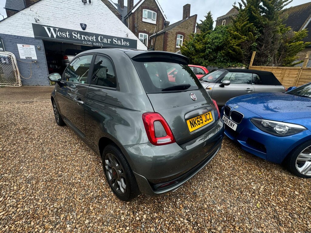 Fiat 500 1.2 Sport Euro 6 Ss NK69JCZ Grey #4