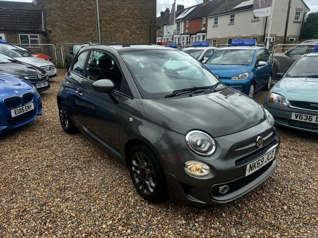 Fiat 500 1.2 Sport Euro 6 Ss NK69JCZ Grey #6