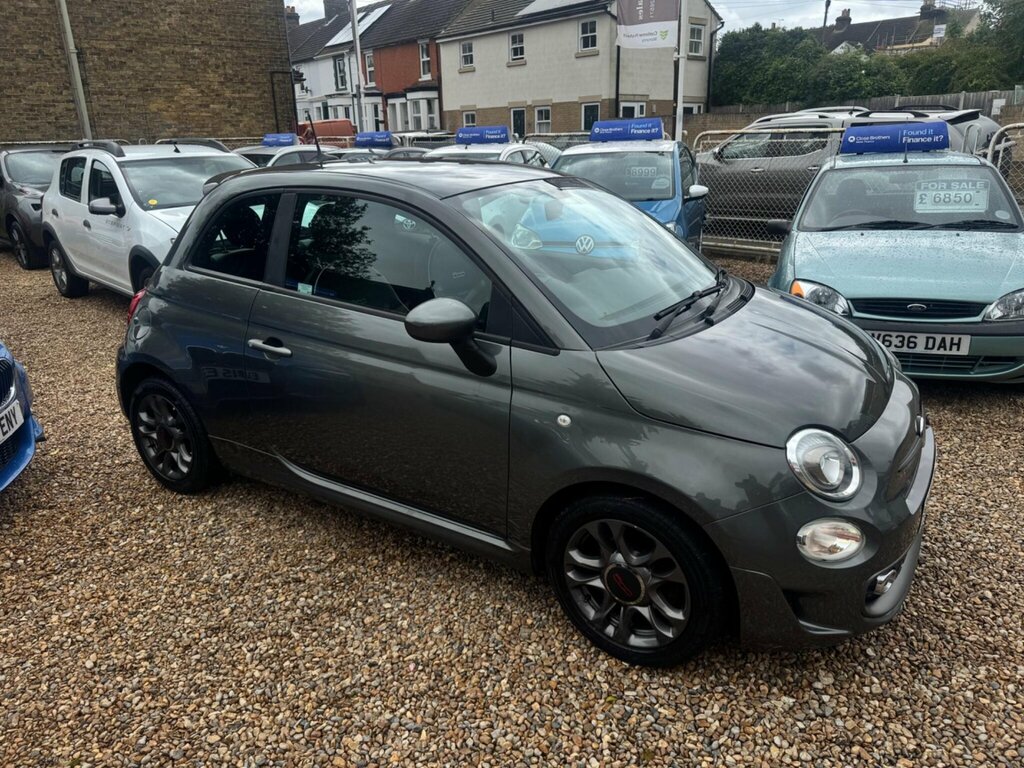 Fiat 500 1.2 Sport Euro 6 Ss NK69JCZ Grey #5