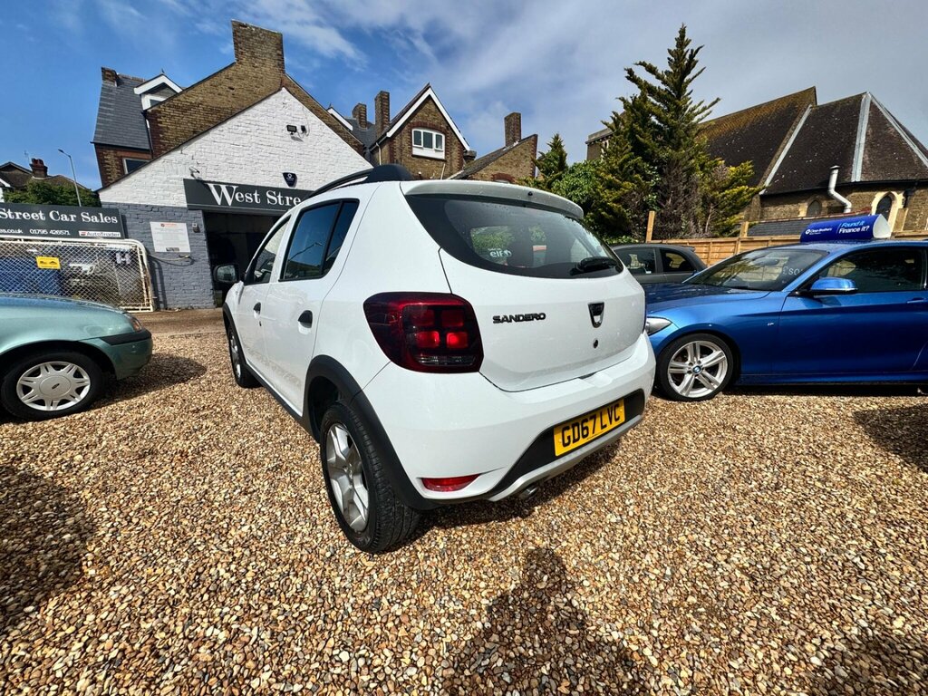 Dacia Sandero Stepway 0.9 Tce Ambiance Euro 6 Ss GD67LVC White #4