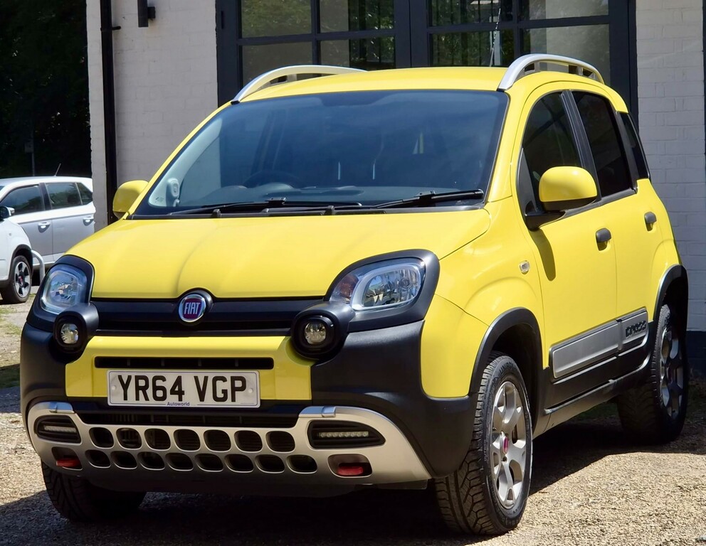 Fiat Panda 1.3 Multijet Cross Hatchback Eur Yellow #4