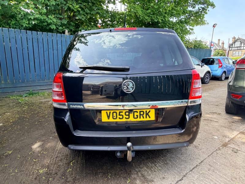 Vauxhall Zafira 1.9 Cdti Design 120 Euro 4 - 2009 59 VO59GRK Black #4