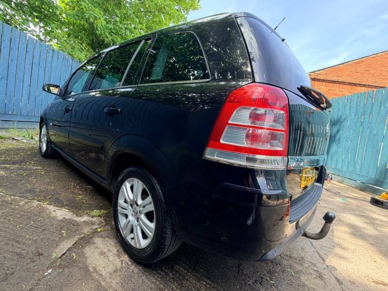 Vauxhall Zafira 1.9 Cdti Design 120 Euro 4 - 2009 59 VO59GRK Black #3