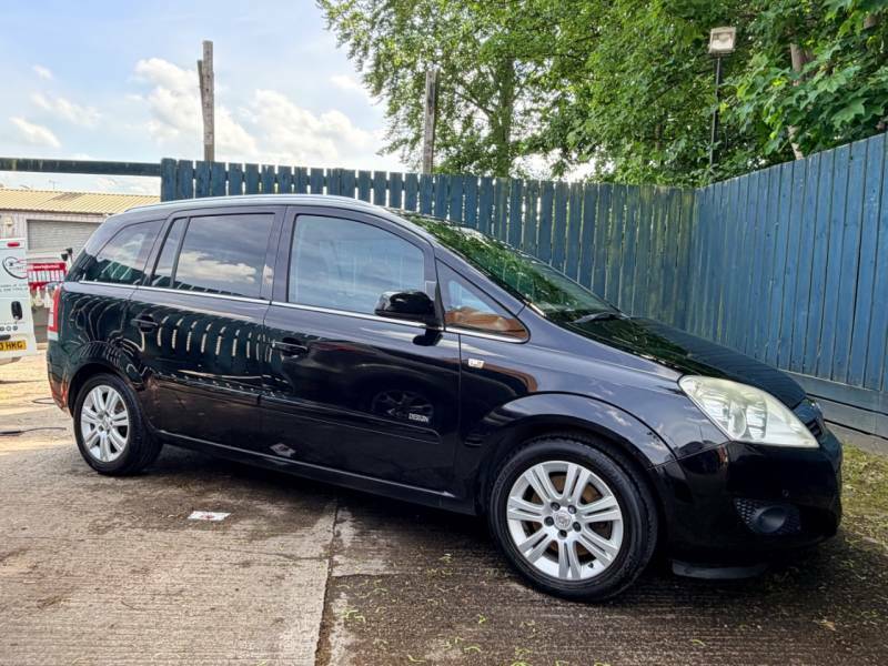 Vauxhall Zafira 1.9 Cdti Design 120 Euro 4 - 2009 59 VO59GRK Black #6