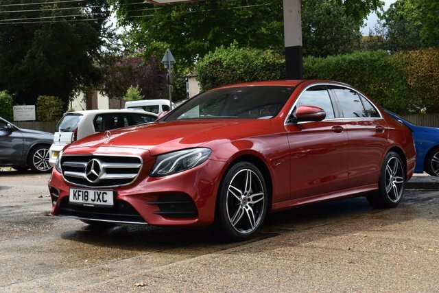 Mercedes-Benz E Class 2.0 E220d Amg Line Saloon G-tronic Eur KF18JXC Red #3