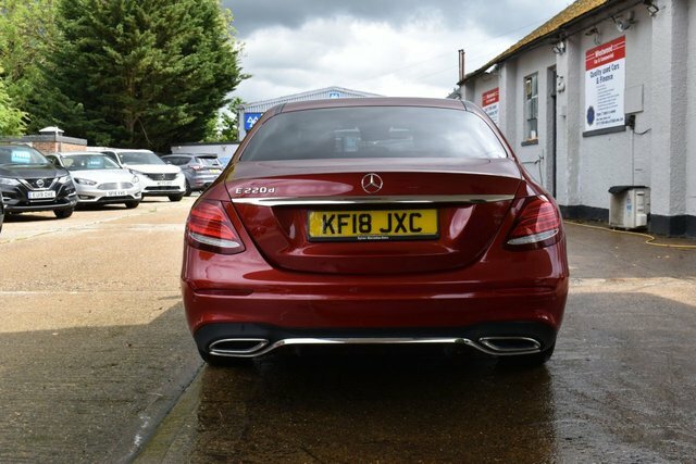 Mercedes-Benz E Class 2.0 E220d Amg Line Saloon G-tronic Eur KF18JXC Red #6