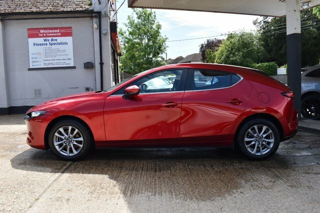 Mazda 3 2.0 E-skyactiv-g Mhev Se-l Hatchback Ma LJ22LGO Red #4