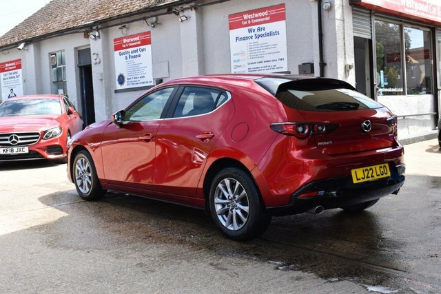Mazda 3 2.0 E-skyactiv-g Mhev Se-l Hatchback Ma LJ22LGO Red #5
