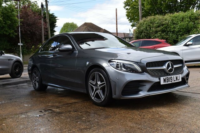 Mercedes-Benz C Class 1.5 C200 Mhev Eq Boost Amg Line Premium Saloon 4 Grey
