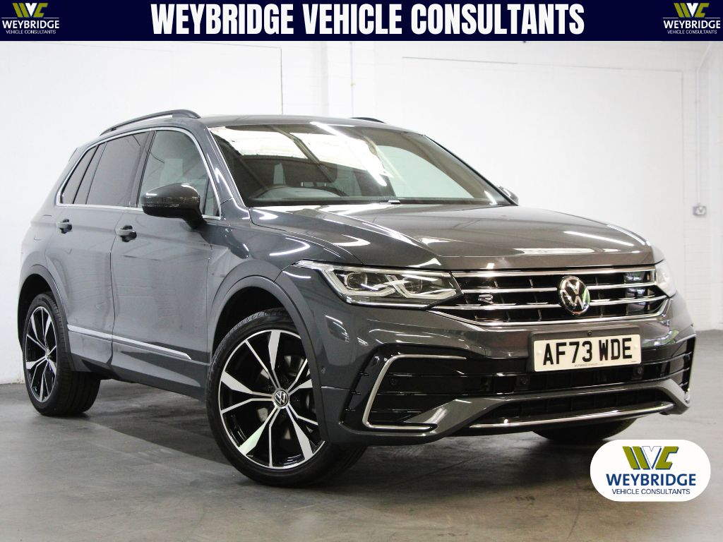 Volkswagen Tiguan Tsi 13Kwh R-line Phev 245 Finance From 8.9 Apr Grey