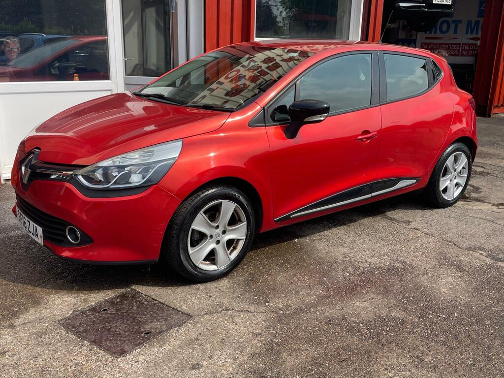 Renault Clio 1.2 16V Dynamique Nav Euro 6 Red