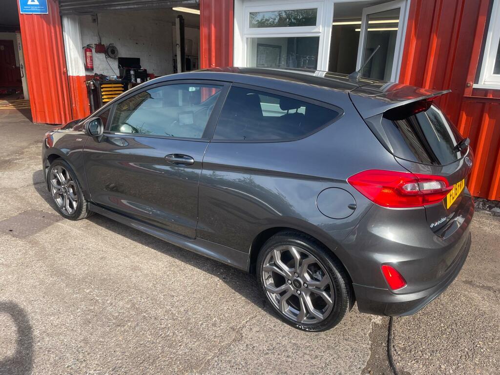 Ford Fiesta 1.0T Ecoboost St-line Euro 6 Ss FL18FWN Grey #3