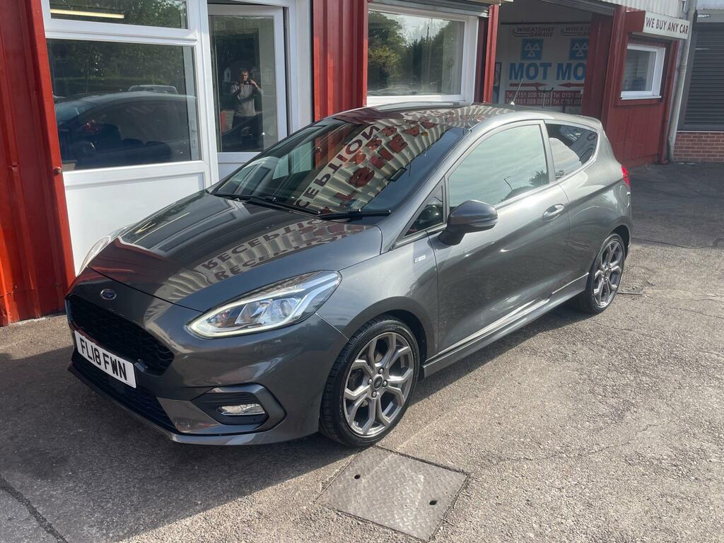 Ford Fiesta 1.0T Ecoboost St-line Euro 6 Ss Grey