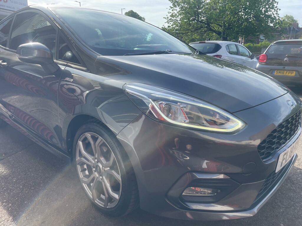 Ford Fiesta 1.0T Ecoboost St-line Euro 6 Ss FL18FWN Grey #2