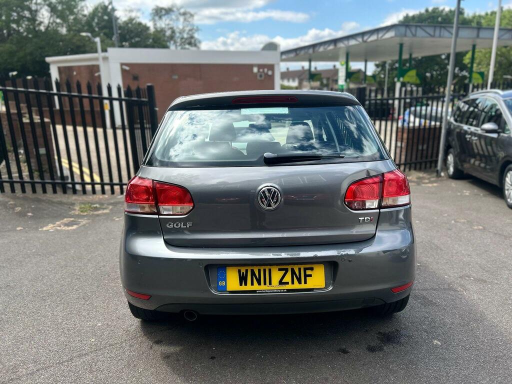 Volkswagen Golf 1.6 Tdi Match Euro 5 Grey #6