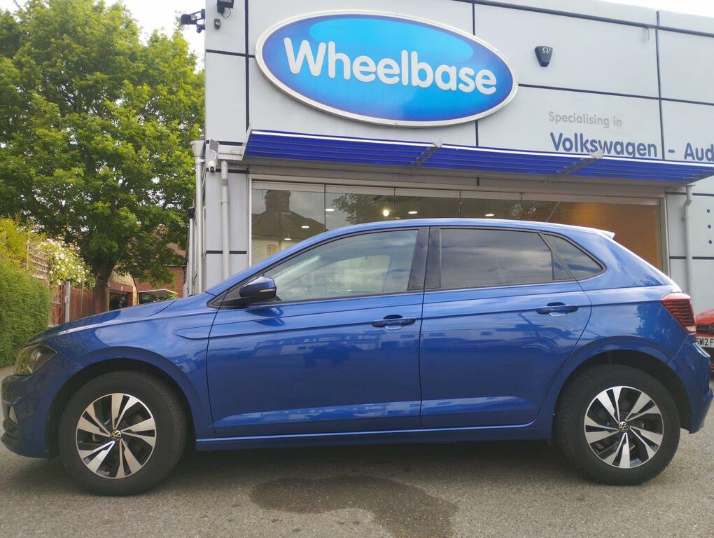 Volkswagen Polo 1.0 Tsi Match Euro 6 Ss OE70FZA Blue #5