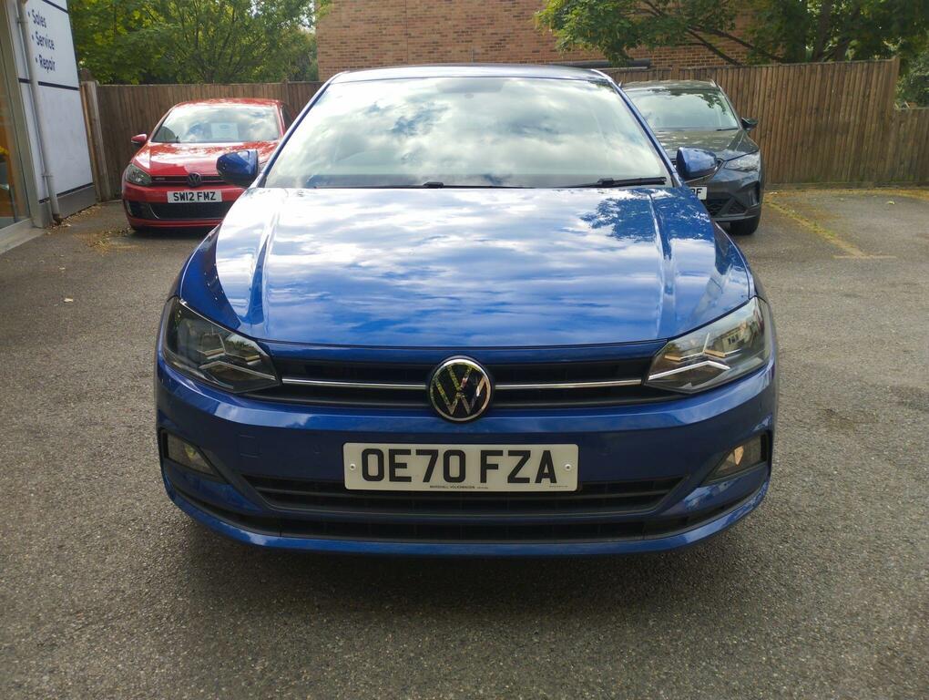 Volkswagen Polo 1.0 Tsi Match Euro 6 Ss OE70FZA Blue #2