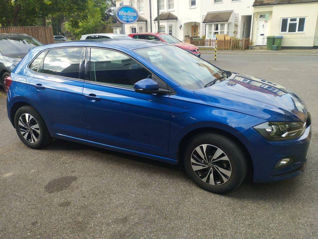 Volkswagen Polo 1.0 Tsi Match Euro 6 Ss OE70FZA Blue #3